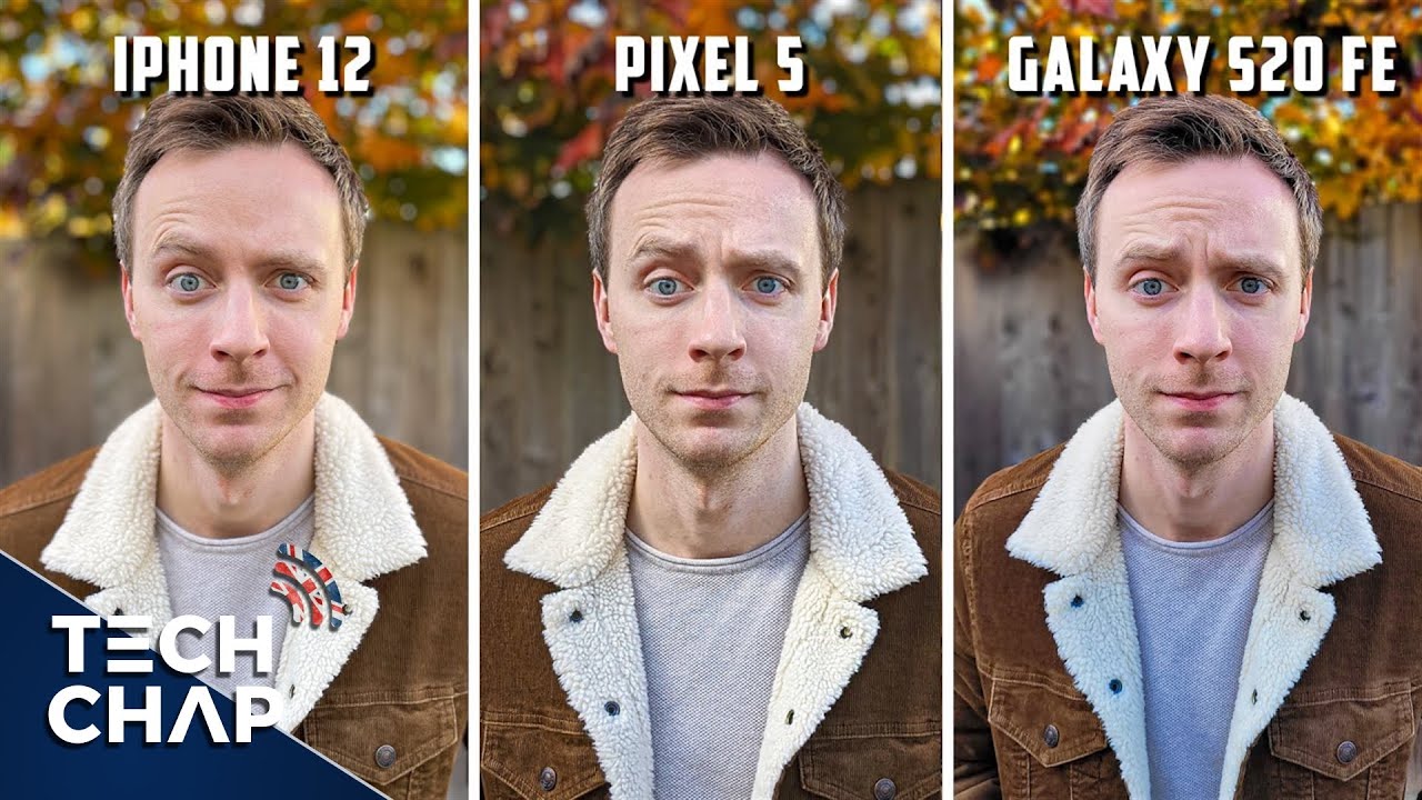iPhone 12 vs Google Pixel 5 vs Samsung Galaxy S20 FE - CAMERA Comparison! | The Tech Chap