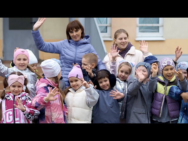 Один день в детском саду