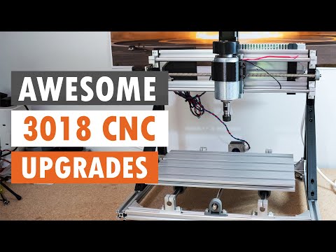 3018 CNC Router - Spindle & Gantry Upgrade