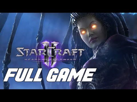 Starcraft II: Heart of the Swarm PC FULL GAME Longplay Gameplay Walkthrough Playthrough VGL