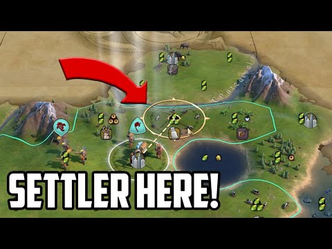 Civ 6 beginners guide 2022 - Where to Settle your Capital - Aztec Overexplained