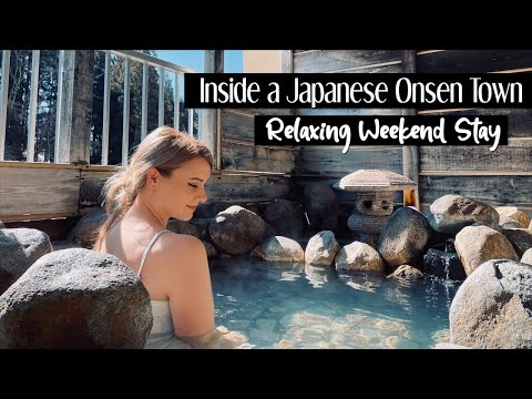 在日本的溫泉鎮過夜 ♨️ 山形的藏王溫泉 (Staying Overnight in a Japanese Hot Spring Town ♨️ Zao Onsen in Yamagata)