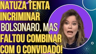 TIRO NO PÉ: Blogueira da Globo tenta incriminar Bolsonaro, mas faltou combinar com o convidado!