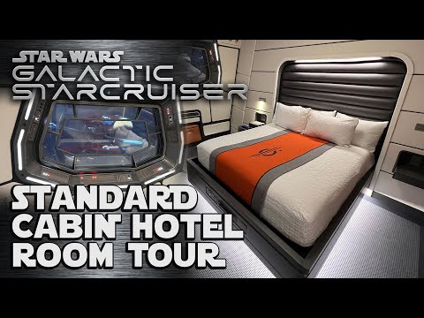 Standard Cabin Hotel Room Tour - Star Wars: Galactic Starcruiser