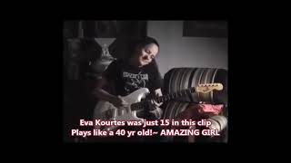 Jaw Dropping Blues Rock performance by 15 yr old Aussie  Eva Kourtes!