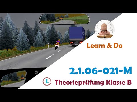 Lexi - Theorieprüfung Klasse B - 2.1.06-021-M - لکسی - گواهینامه رانندگی آلمانی
