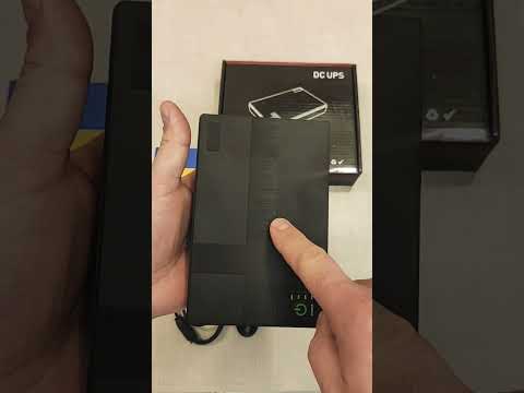 ИБП для роутера Повербанк бесперебойного питания 10400mAh и терминала DC 5/9/12V Прибор для работы роутера без света - фото 1 - id-p2909882540