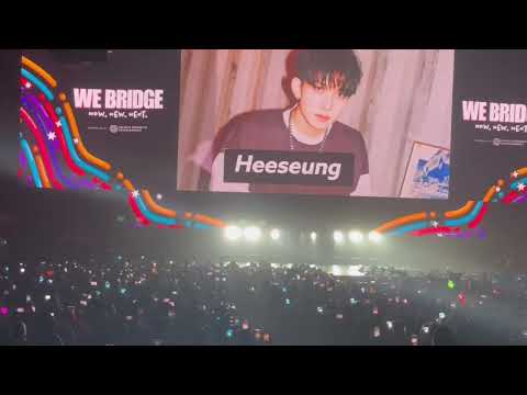 Opening Visuals by Enhypen We Bridge K-pop Festival - Las Vegas 230422