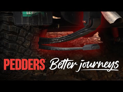 Pedders Parabolic Leaf Springs for 4x4 & Commercial Vehicles