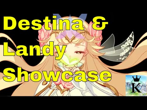 Destina and Landy Quick Showcase and Review (Epic Seven)