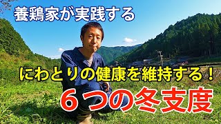 養鶏家が実践する鶏のための６つの冬支度とは？家庭飼育でも使える冬支度の準備方法！【自然卵養鶏法】