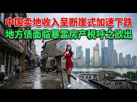 China's Land Sale Revenue Plummets Off a Cliff