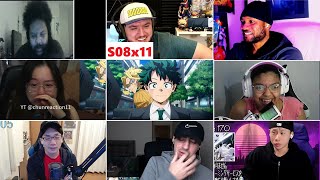 Download lagu [4K] My Hero Academia Season 8 Episode 11 Reaction Mashup - Boku no Hero Academia FINALE mp3