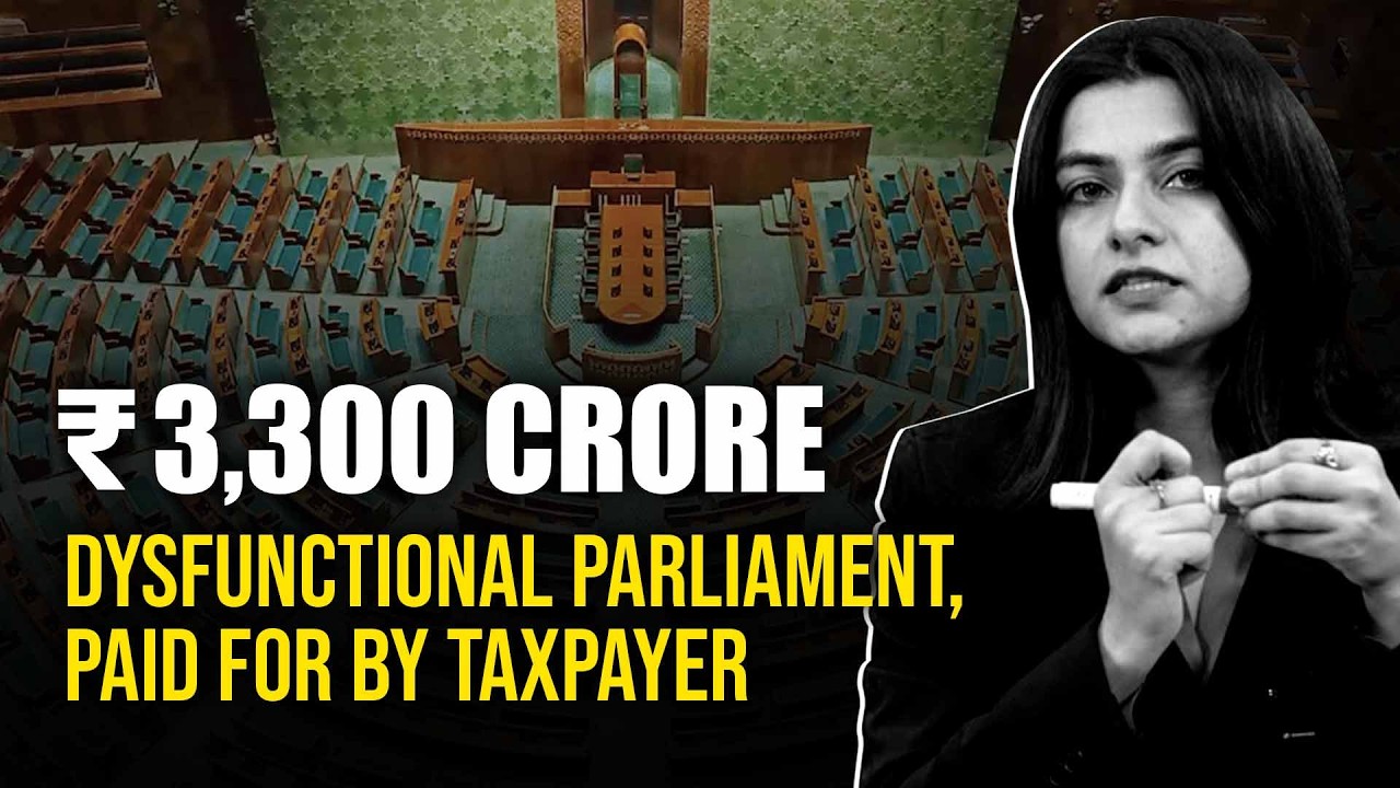₹3,300 Crore Paid for Chaos: How Parliament Keeps Failing India | The Quint