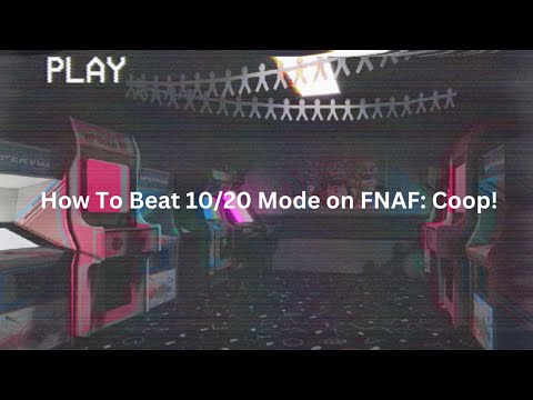 How To Beat 10/20 Mode on FNAF Coop! | Roblox