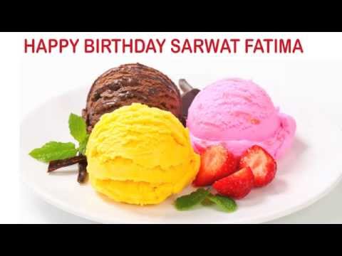 SarwatFatima   Ice Cream & Helados y Nieves - Happy Birthday