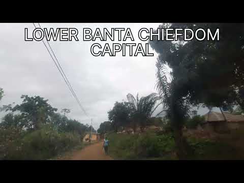 Sierra Leone West Africa - Gbangbantoke the capital of Lower Banta Chiefdom in Moyamba district
