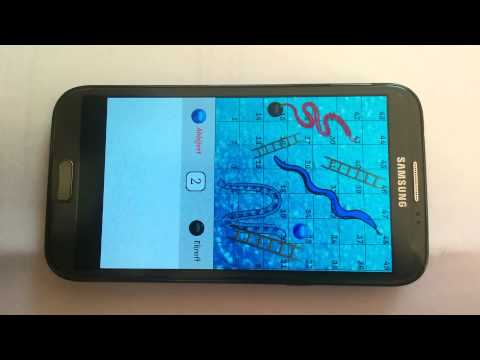 Snakes And Ladders Mini Game Video