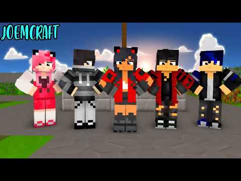 ULTIMA WEREWOLF APHMAU DANCE CREW | CHICKEN WINGS MEME DANCE | SHUFFLE DANCE - Minecraft Animation