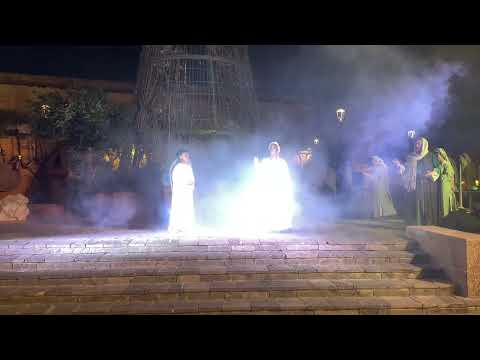 🌟🕊 La Plaza del Castillo se convierte en escenario de la historia de la Virgen María  El musical