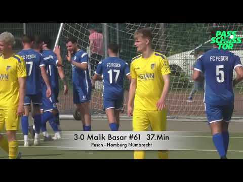 FC Pesch - SSV Homburg - Nümbrecht | Pass Schuss Tor