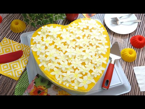 Pina Colada Jelly Art Cake - Gelatin Art