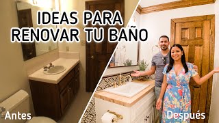 DIY Transformación De Baño #reformatubaño #decoracióndelhogar #renovaciondebaño