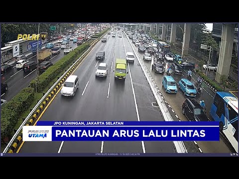 NTMC POLRI - PANTAUAN ARUS LALU LINTAS SORE 18/11/2025
