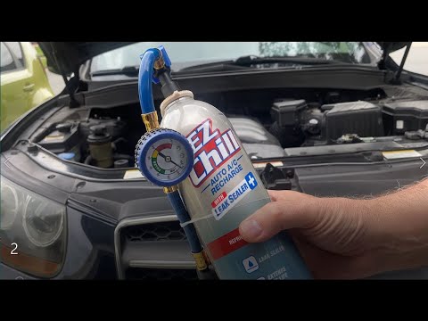 EZ Chill recharge AC system Review and Use