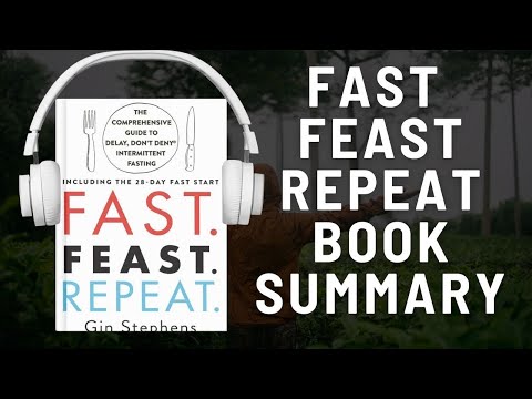Fast Feast Repeat: Audio Summary (Gin Stephens) Comprehensive Guide to Delay, Don't Deny 100 Recipes