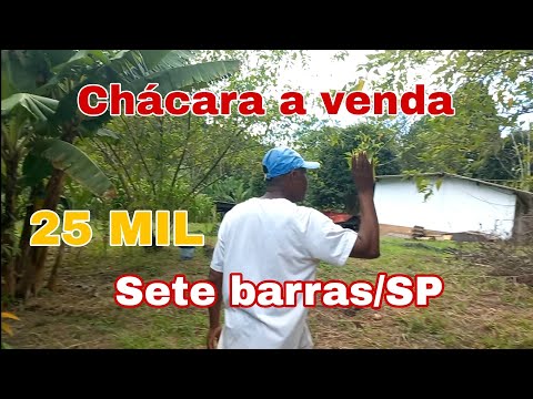 (VENDIDO) Chácara a venda em sete barras/SP R$25.000