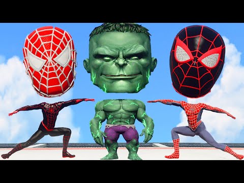 BODY SWAP POWER HERO | Immortal Hulk vs Spider Man PS5 vs Spiderman