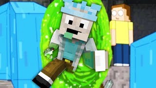 СТАЛ РИКОМ ИЗ РИК И МОРТИ В МАЙНКРАФТ ! РИК И МОРТИ ОБЗОР МОД minecraft нуб как построить троллинг