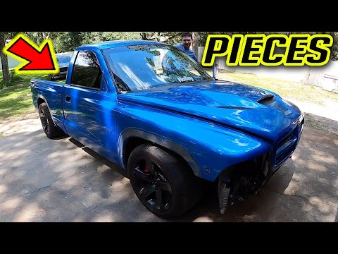 Hellcat Swapped Dodge Dakota in PIECES
