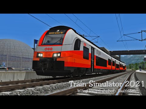 ÖBB REX 1515 Fieberbrunn nach Saalfelden | Train Simulator 2021 | virtuelle Führerstandsmitfahrt