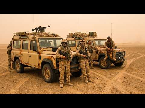 Nice Rusty Land Rovers. They Said. The SAS Reached the Target Before the Americans Left Base