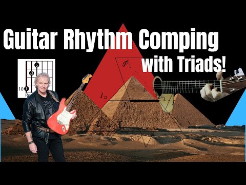 Guitar Rhythm Comping Using Triads - Guitar Lesson