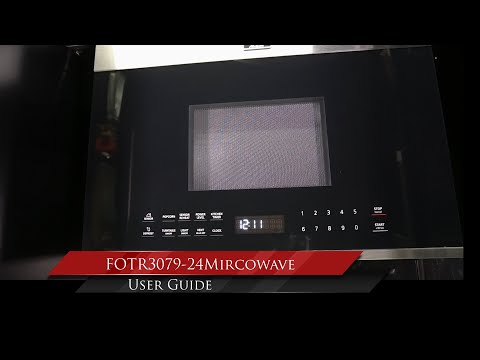 Forno:  FOTR3079-24 Microwave User Guide (Over the Range)