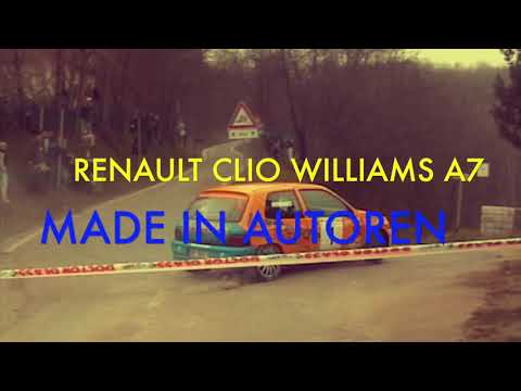 #RALLY RENAULT CLIO WILLIAMS GRUPPO A MADE IN AUTOREN #MASSIILDIRETTA #NOIRALLY