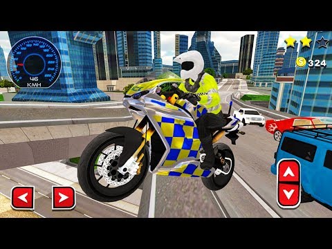 Police Motorbike Simulator 3D - Virtual Police Officer Duty - Android Gameplay