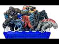 HUGE King Kong, Godzilla & Rampage Collection Bin Haul | Supercharged Godzilla, King Kong, & More!