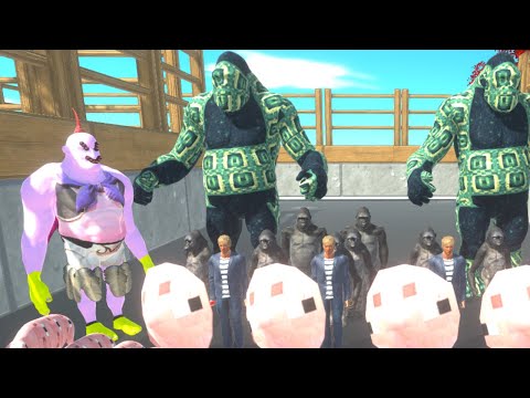 Who Goes Through Guardians + End Portal Goro +Primates +Majin Boo to Catch the Cowards Coles - ARBS