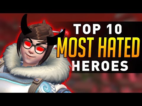 Overwatch - Top 10 Most HATED Heroes