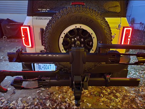 Ford Bronco Sasquatch with Kuat Pivot 2.0 and Kuat NV Base 2.0 Bike Rack