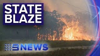 NSW Bushfires: Largest fire front in Australia’s history | Nine News Australia