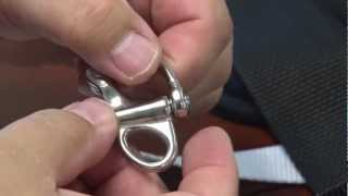 Fixed Snap Shackle - Stainless Steel