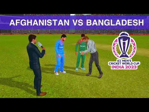 Live: Bangladesh vs Afghanistan 3rd Match - Icc Cricket World Cup 2023 | AFG vs BAN | Real Cricket