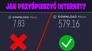 JAK PRZYŚPIESZYĆ INTERNET? *W 3 MINUTY!*