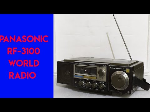 Panasonic Rf-3100L, FM-MW-SW 31 Band Receiver @shantishop1014 #shantishop #radio #japan #national