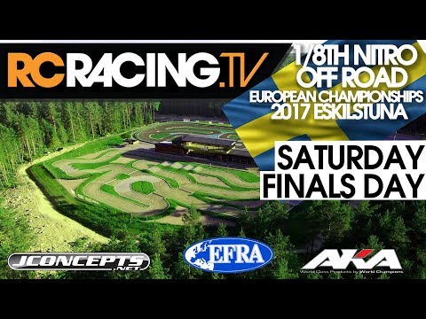 EFRA 1/8th Off Road  Euros - Saturday - Finals Day -LIVE!